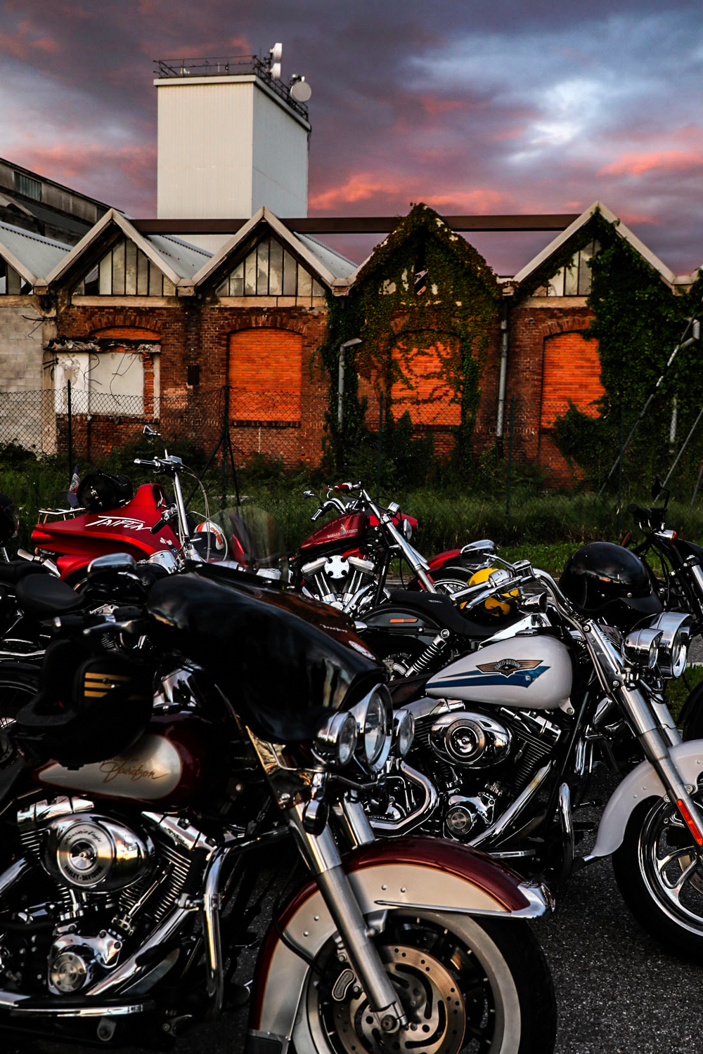fotolivi brescia fotografie reportage moto tramonto